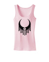 Weeping Crescent Eye - Halloween Womens Tank Top-Womens Tank Tops-TooLoud-SoftPink-X-Small-Davson Sales