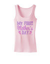 My First Mother's Day - Baby Feet - Pink Womens Tank Top by TooLoud-Womens Tank Tops-TooLoud-SoftPink-X-Small-Davson Sales