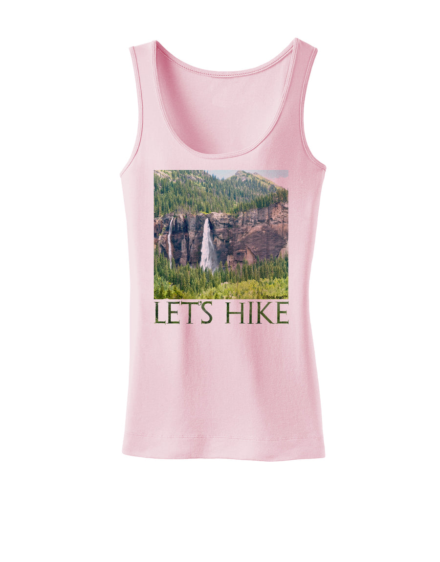 Beautiful Cliffs - Lets Hike Womens Tank Top by-Womens Tank Tops-TooLoud-White-X-Small-Davson Sales