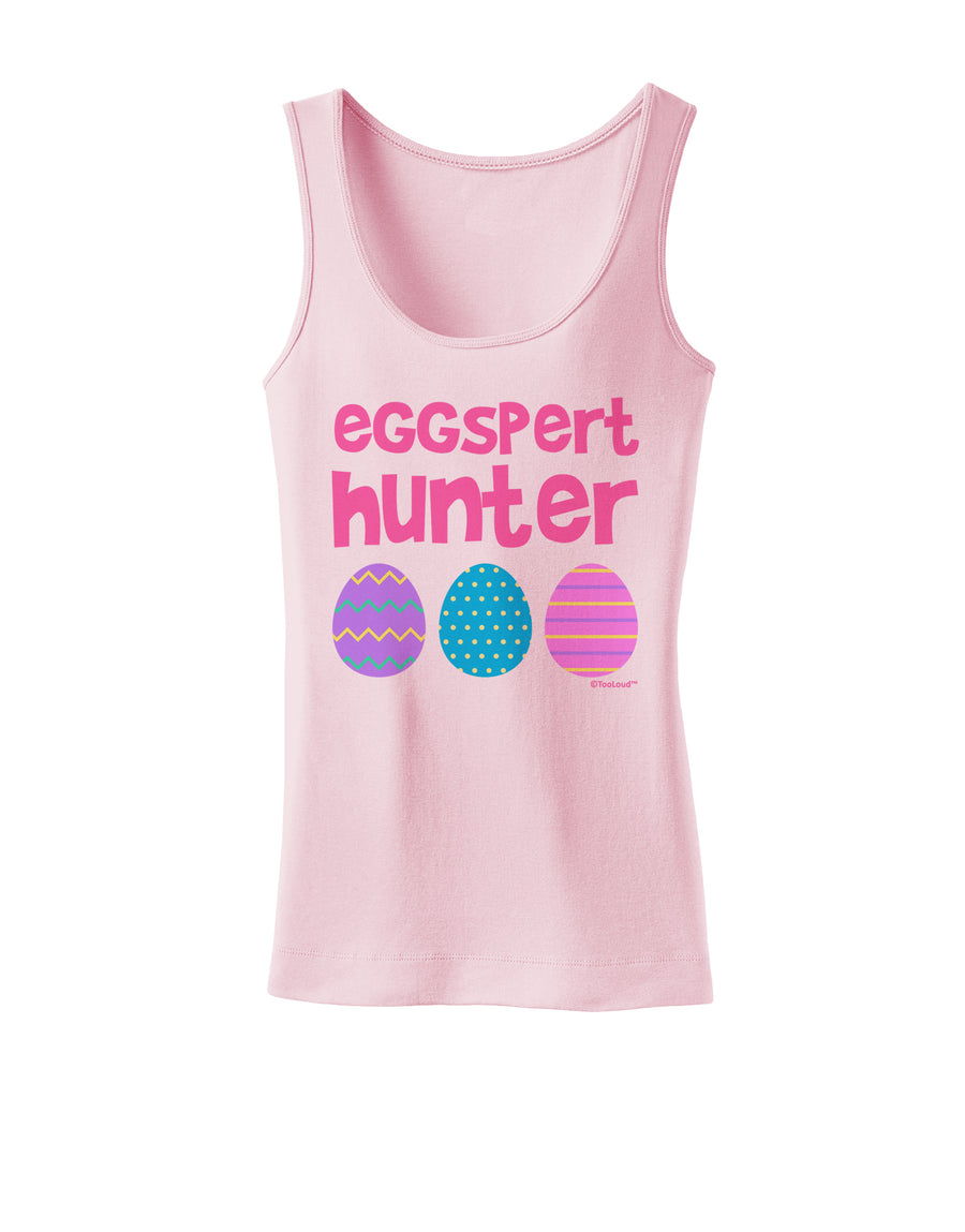 Eggspert Hunter - Easter - Pink Womens Tank Top by TooLoud-Womens Tank Tops-TooLoud-White-X-Small-Davson Sales