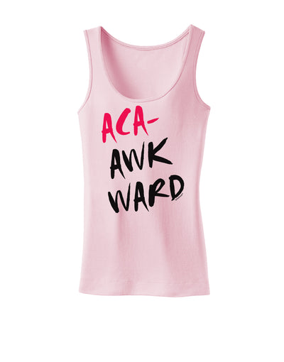 Aca-Awkward Womens Tank Top-Womens Tank Tops-TooLoud-SoftPink-X-Small-Davson Sales