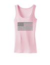 American Flag Glitter - Silver Womens Tank Top-Womens Tank Tops-TooLoud-SoftPink-X-Small-Davson Sales