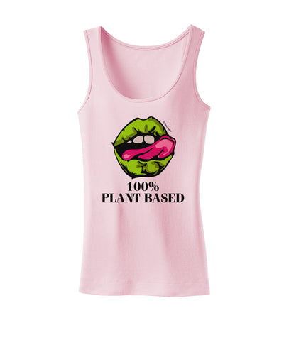 Plant Based Womens Petite Tank Top-Womens Tank Tops-TooLoud-SoftPink-X-Small-Davson Sales