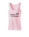 Daddys Lil Monster Womens Petite Tank Top