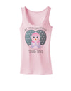 Personalized My First Christmas Snowbaby Girl Womens Tank Top-Womens Tank Tops-TooLoud-SoftPink-X-Small-Davson Sales