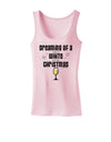 White Wine For Christmas Womens Tank Top-Womens Tank Tops-TooLoud-SoftPink-X-Small-Davson Sales