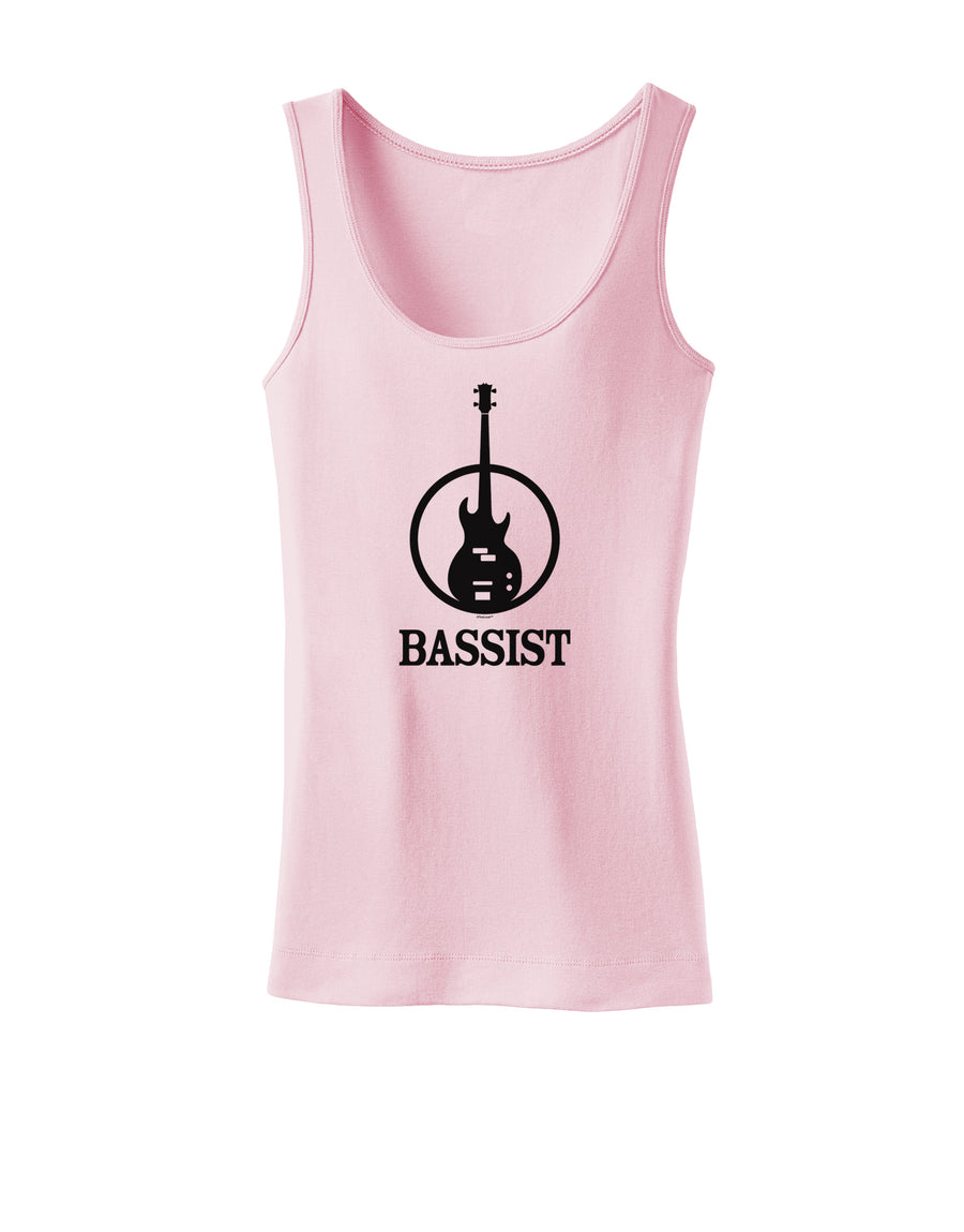 Bassist Womens Tank Top-Womens Tank Tops-TooLoud-White-X-Small-Davson Sales