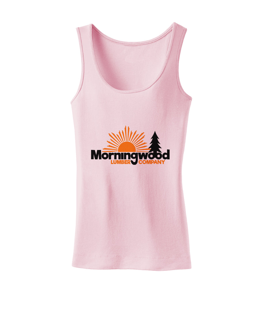 Morningwood Company Funny Womens Petite Tank Top by TooLoud-TooLoud-White-X-Small-Davson Sales