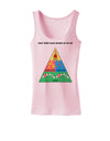 Four Main Food Groups of an Elf - Christmas Womens Tank Top-Womens Tank Tops-TooLoud-SoftPink-X-Small-Davson Sales