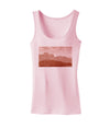 Red Planet Landscape Womens Petite Tank Top-TooLoud-SoftPink-X-Small-Davson Sales