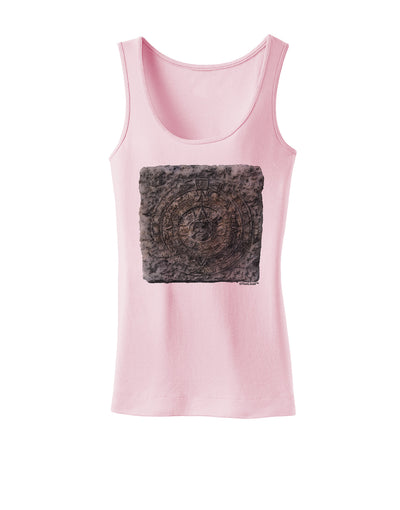 Stone Carving Watercolor Womens Tank Top-Womens Tank Tops-TooLoud-SoftPink-X-Small-Davson Sales