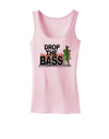 Drop The Bass Fish Womens Tank Top-Womens Tank Tops-TooLoud-SoftPink-X-Small-Davson Sales