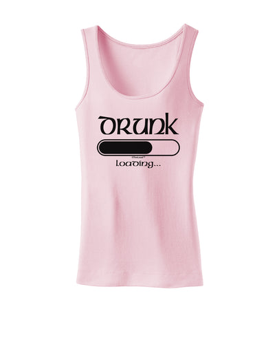 Drunk Loading Bar Womens Tank Top by TooLoud-Womens Tank Tops-TooLoud-SoftPink-X-Small-Davson Sales