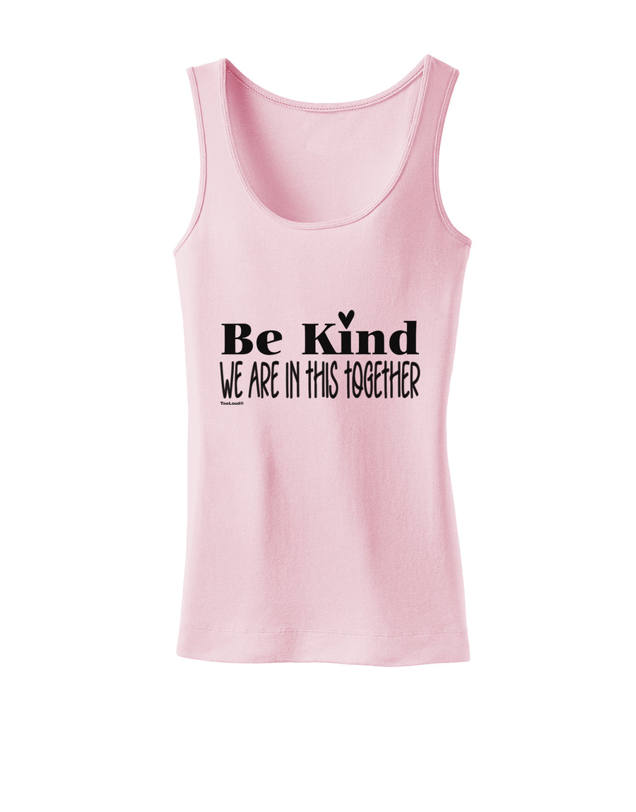 Be kind we are in this together Womens Petite Tank Top-Womens Tank Tops-TooLoud-White-X-Small-Davson Sales