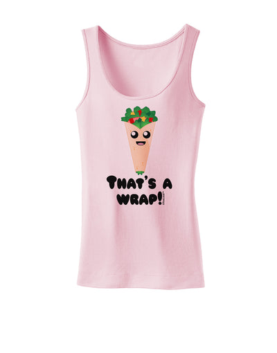 Thats A Wrap Cute Wrap Womens Tank Top-Womens Tank Tops-TooLoud-SoftPink-X-Small-Davson Sales