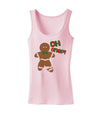 Oh Snap Gingerbread Man Christmas Womens Tank Top-Womens Tank Tops-TooLoud-SoftPink-X-Small-Davson Sales