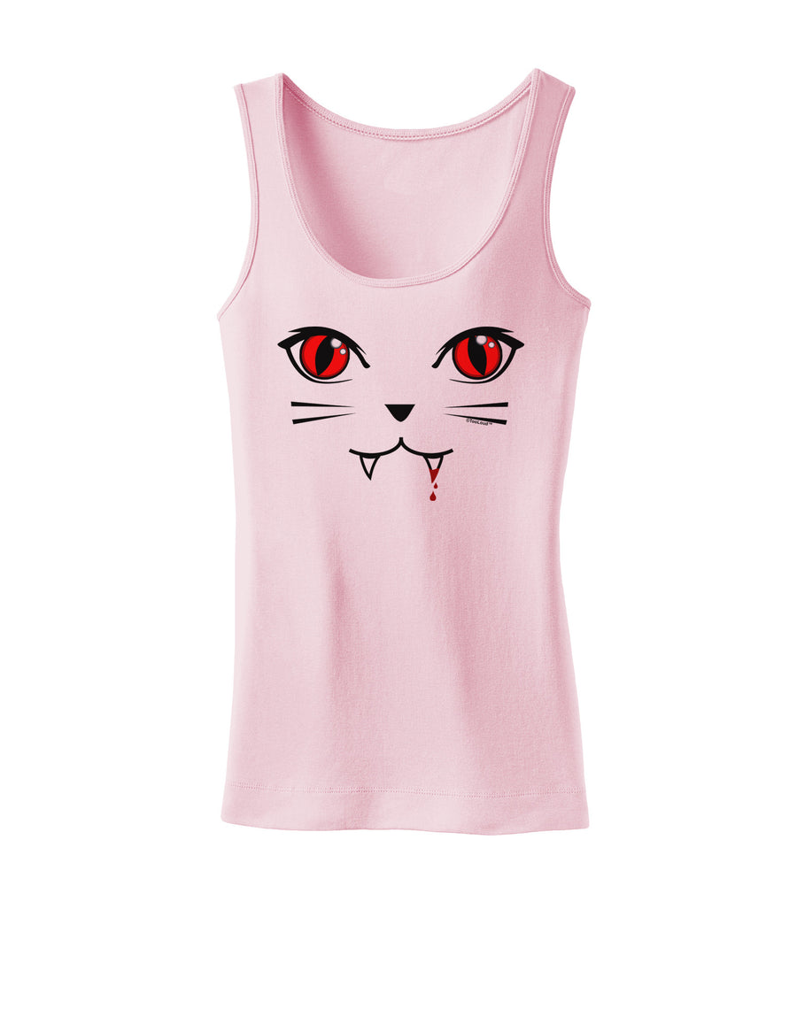 Vamp Kitty Womens Tank Top-Womens Tank Tops-TooLoud-White-X-Small-Davson Sales