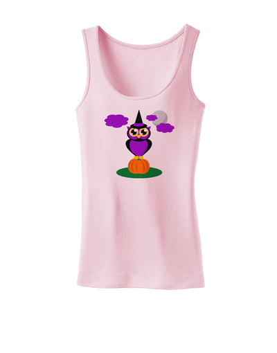 Owl Purple Womens Tank Top-Womens Tank Tops-TooLoud-SoftPink-X-Small-Davson Sales