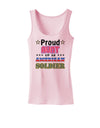 Proud Aunt of an American Soldier Womens Tank Top-Womens Tank Tops-TooLoud-SoftPink-X-Small-Davson Sales