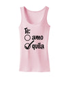 Tequila Checkmark Design Womens Tank Top by TooLoud-Womens Tank Tops-TooLoud-SoftPink-X-Small-Davson Sales