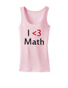 I Heart Math Womens Tank Top by TooLoud-Womens Tank Tops-TooLoud-SoftPink-X-Small-Davson Sales