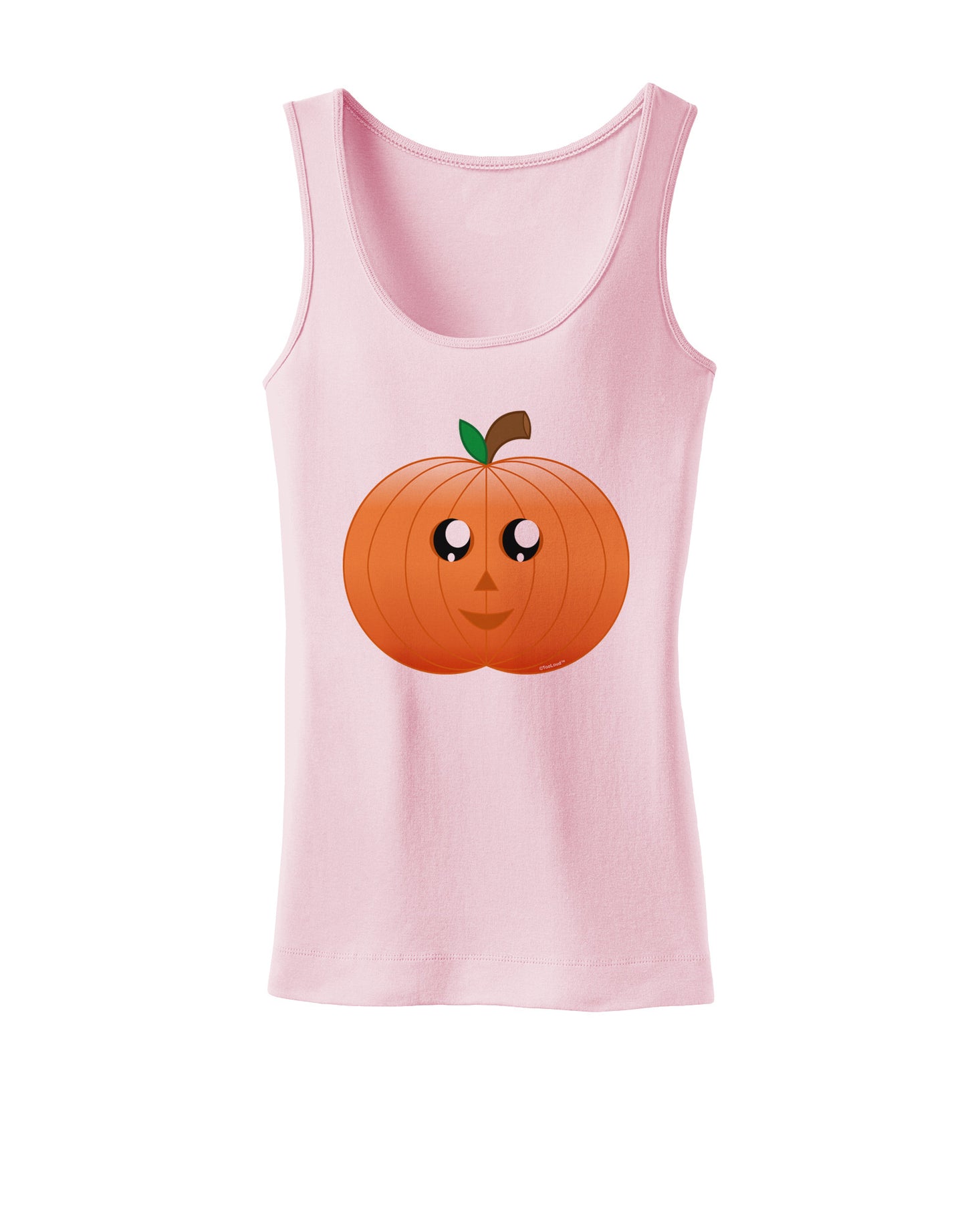 Cute Pumpkin Halloween Womens Tank Top-Womens Tank Tops-TooLoud-SoftPink-X-Small-Davson Sales