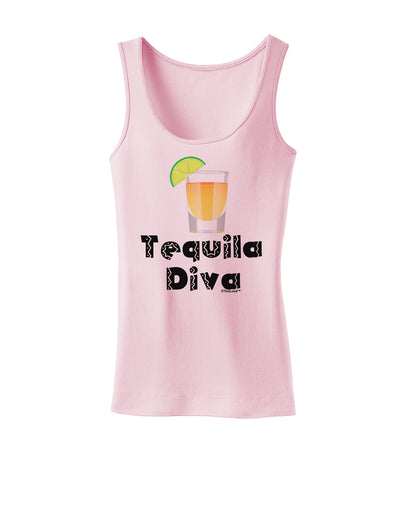 Tequila Diva - Cinco de Mayo Design Womens Tank Top by TooLoud-Womens Tank Tops-TooLoud-SoftPink-X-Small-Davson Sales