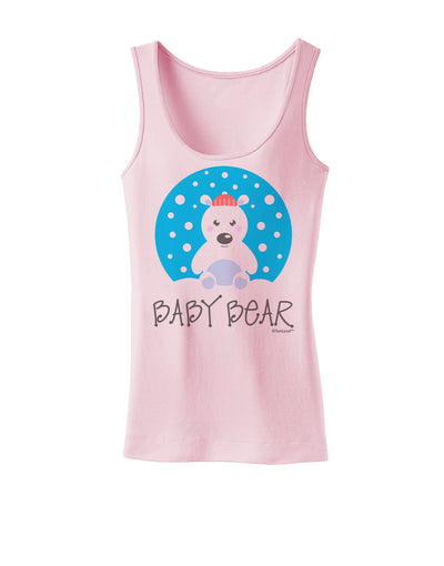 Matching Polar Bear Family - Baby Bear Womens Tank Top by TooLoud-Womens Tank Tops-TooLoud-SoftPink-X-Small-Davson Sales