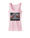 Two Bighorn Rams Text Womens Tank Top-Womens Tank Tops-TooLoud-SoftPink-X-Small-Davson Sales