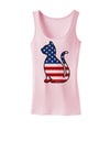Patriotic Cat Design Womens Tank Top by TooLoud-Womens Tank Tops-TooLoud-SoftPink-X-Small-Davson Sales