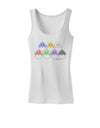 Cute Hatching Chicks Group Womens Tank Top by TooLoud-Womens Tank Tops-TooLoud-White-X-Small-Davson Sales