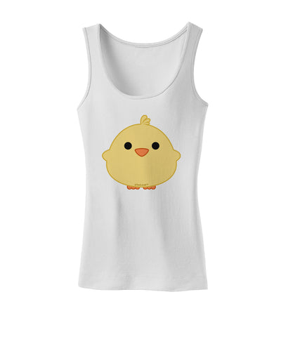 Cute Little Chick - Yellow Womens Tank Top by TooLoud-Womens Tank Tops-TooLoud-White-X-Small-Davson Sales