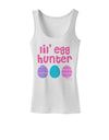 Lil' Egg Hunter - Easter - Pink Womens Tank Top by TooLoud-Womens Tank Tops-TooLoud-White-X-Small-Davson Sales