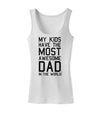 My Kids Have the Most Awesome Dad in the World Womens Tank Top-Womens Tank Tops-TooLoud-White-X-Small-Davson Sales