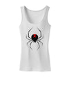 Black Widow Spider Design Womens Tank Top-Womens Tank Tops-TooLoud-White-X-Small-Davson Sales