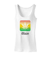 iBlaze Logo - Marijuana Leaf Womens Tank Top-Womens Tank Tops-TooLoud-White-X-Small-Davson Sales