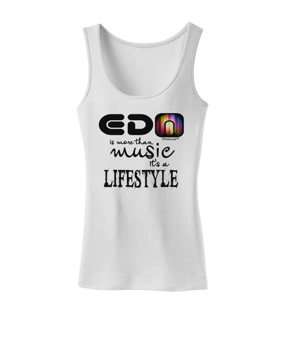 EDM - A Lifestyle Womens Tank Top-Womens Tank Tops-TooLoud-White-X-Small-Davson Sales