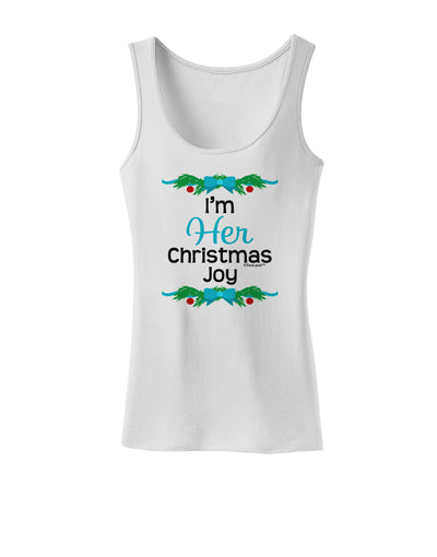 Her Christmas Joy Matching His & Hers Womens Tank Top-Womens Tank Tops-TooLoud-White-X-Small-Davson Sales