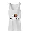 I Heart My Lab Womens Tank Top-Womens Tank Tops-TooLoud-White-X-Small-Davson Sales