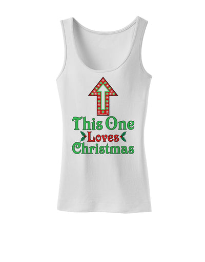 This One Loves Christmas Cute Womens Tank Top-Womens Tank Tops-TooLoud-White-X-Small-Davson Sales