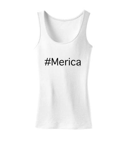 #Merica Womens Tank Top-Womens Tank Tops-TooLoud-White-X-Small-Davson Sales