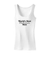 World's Most Mediocre Boss - Boss Day Womens Tank Top-Womens Tank Tops-TooLoud-White-X-Small-Davson Sales