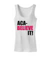 Aca Believe It Womens Tank Top-Womens Tank Tops-TooLoud-White-X-Small-Davson Sales