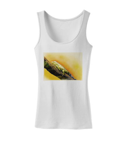 Iguana Watercolor Womens Tank Top-Womens Tank Tops-TooLoud-White-X-Small-Davson Sales