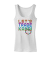 Let's Trade Kandi Womens Tank Top-Womens Tank Tops-TooLoud-White-X-Small-Davson Sales