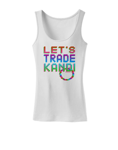 Let's Trade Kandi Womens Tank Top-Womens Tank Tops-TooLoud-White-X-Small-Davson Sales