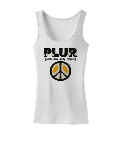 PLUR Daisies Womens Tank Top-Womens Tank Tops-TooLoud-White-X-Small-Davson Sales