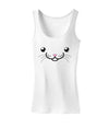 Kyu-T Face - Kattia the kitty cat Womens Tank Top-Womens Tank Tops-TooLoud-White-X-Small-Davson Sales