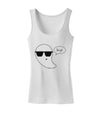 Boo Ya Cool Ghost Halloween Womens Tank Top-Womens Tank Tops-TooLoud-White-X-Small-Davson Sales