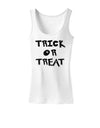 Trick or Treat Halloween Pumpkin Womens Tank Top-Womens Tank Tops-TooLoud-White-X-Small-Davson Sales